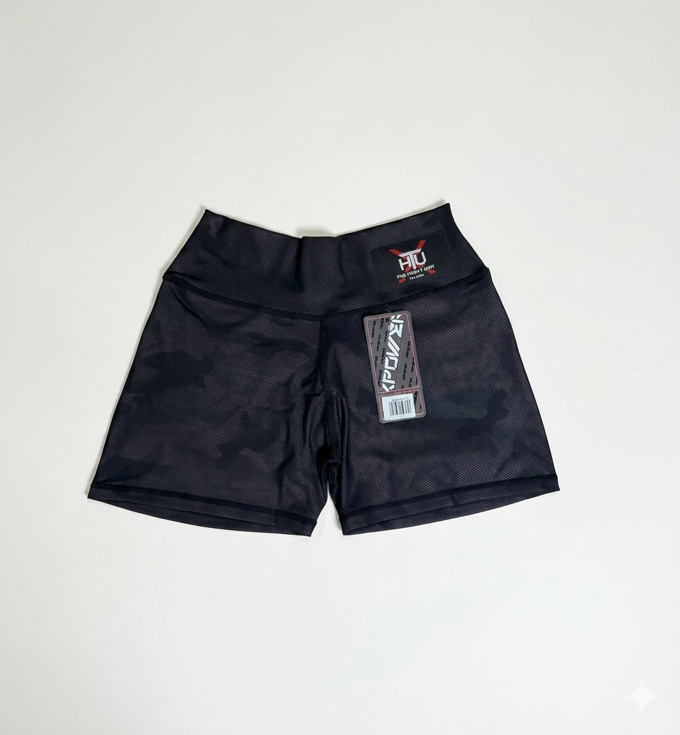 Short negro mujer deportivo gym Colombia – The Heavy Unit