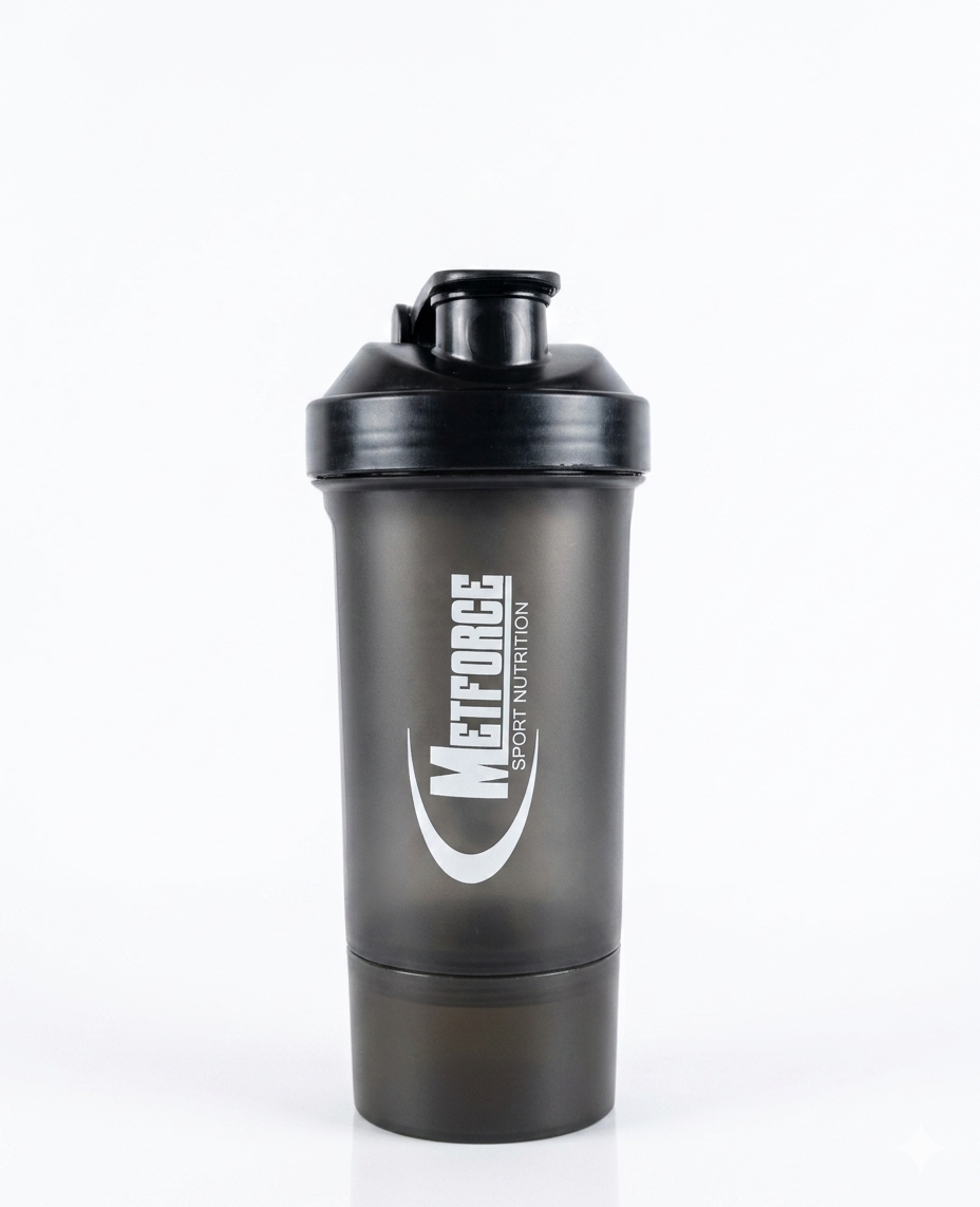 Shaker Metforce Sport Nutrition negro